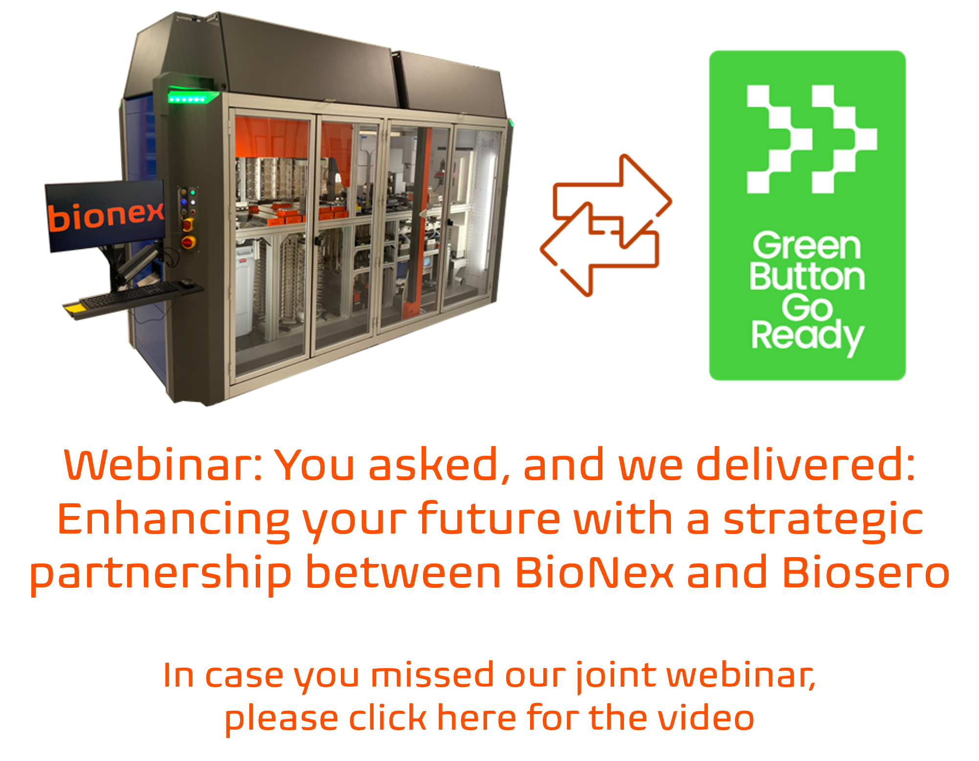 Biosero and BioNex Webinar Promo