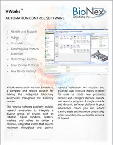 Vworks Lab Automation Software - BioNex Solutions Inc.